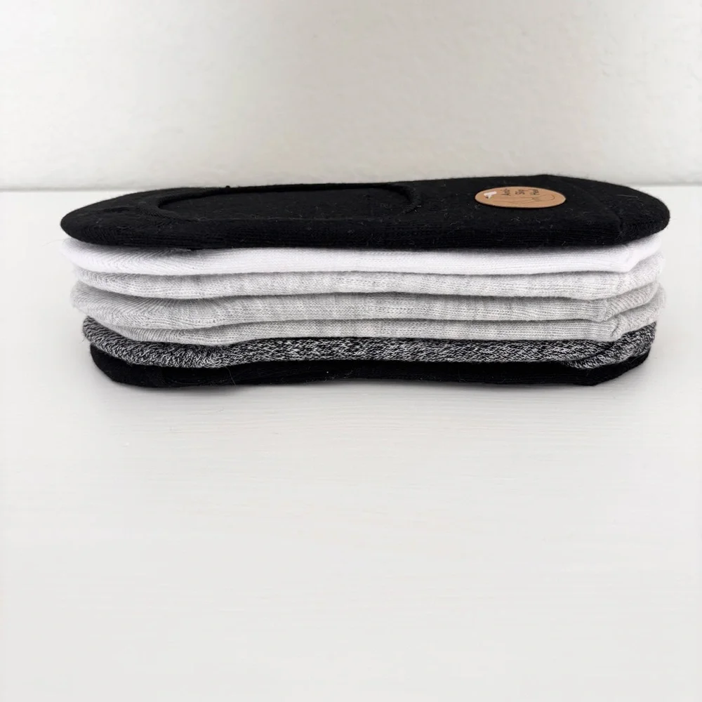 ☀️ANTI-SLIP Heel Sock Liners Set (7) NWT
